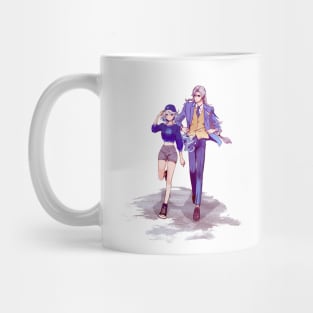 Furina and Neuvillette in Modern Clothing v2 | Genshin Impact Mug